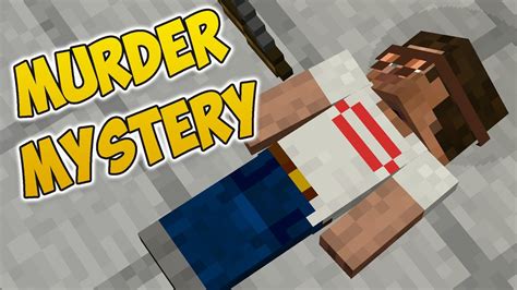 Jakten I Minecarten Minecraft Minigames Murder Mystery Youtube