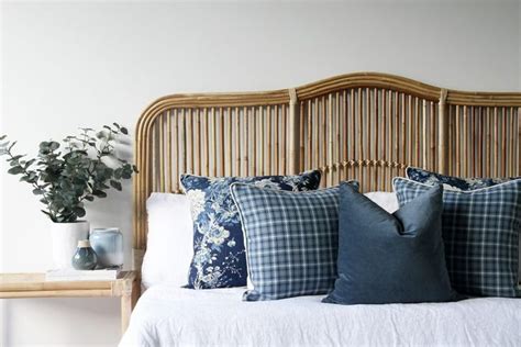Rattan And Wicker Cane Bedhead In 2019 Bed Head Wicker Furniture Rattan