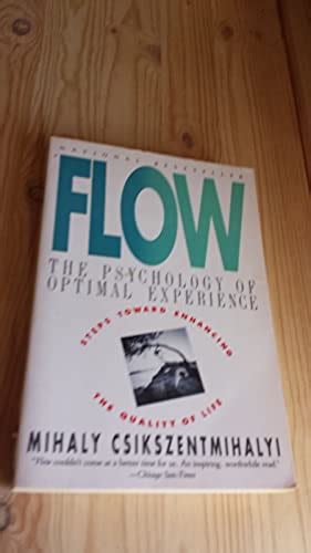 Flow The Psychology Of Optimal Experience Par Csikszentmihalyi