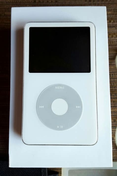 Apple Ipod Classic 5th Generation A1136 White 30 Gb Bundle Ipod