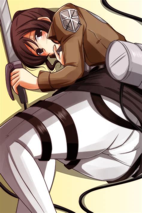 Sasha Braus Shingeki No Kyojin Drawn By Nishi Koutarou Danbooru