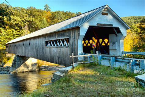 Vermont West Dummerston Covered Bridge Photograph By Adam Jewell Fine