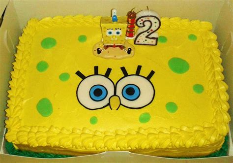 Spongebob Squarepants Cake — Birthday Cakes Spongebob Squarepants