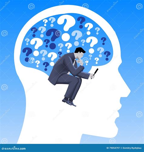 Analyzing Problem Business Concept Stock Illustration - Illustration of