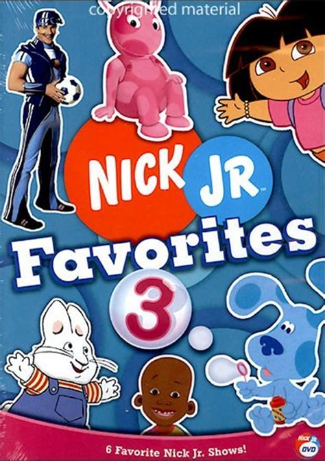 Nick Jr Favorites Volume 3 Dvd 2006 Dvd Empire