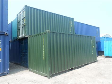 Shipping Containers 20ft Iso Dv Green 19188 £339500 20ft To 30ft