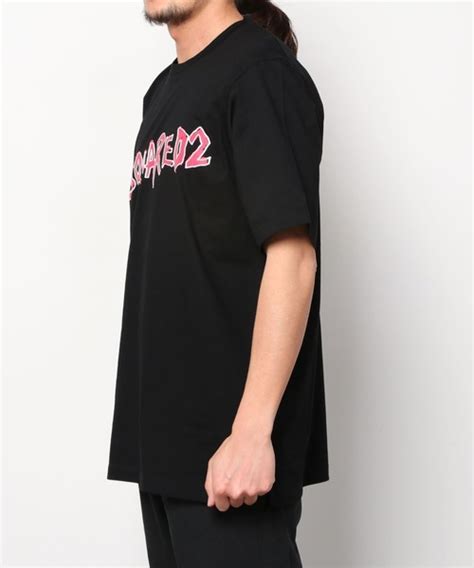 【セール】t Shirt D2 Rock Slouch Tee Slouch Fit Wash 0221（tシャツカットソー