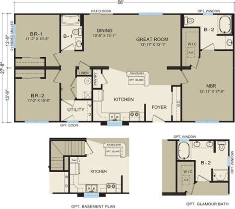 Michigan Modular Home Floor Plan 3633 Like Home Ideas Pinterest