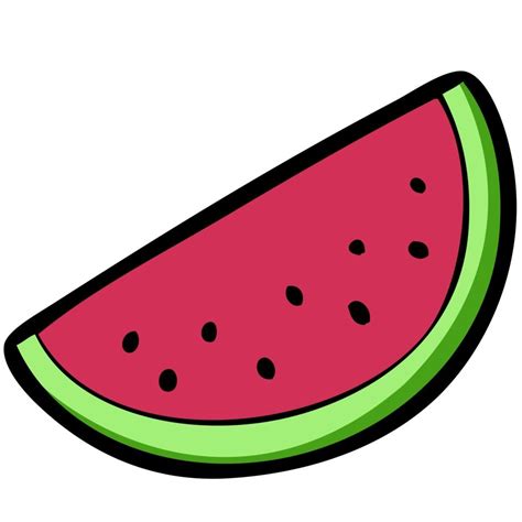 Watermelon Cartoon Drawing Free Image Download
