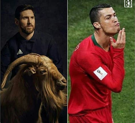 Ronaldo With The Goat Celebration Goal Amino Amino