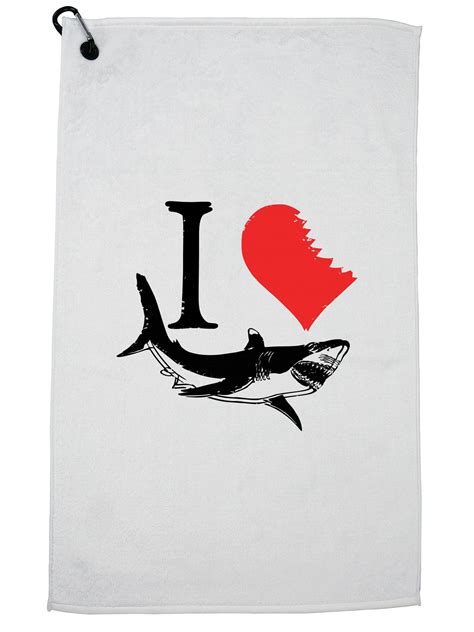 I Love Sharks Red Heart With Shark Bite Teeth Marks Shirt Etsy