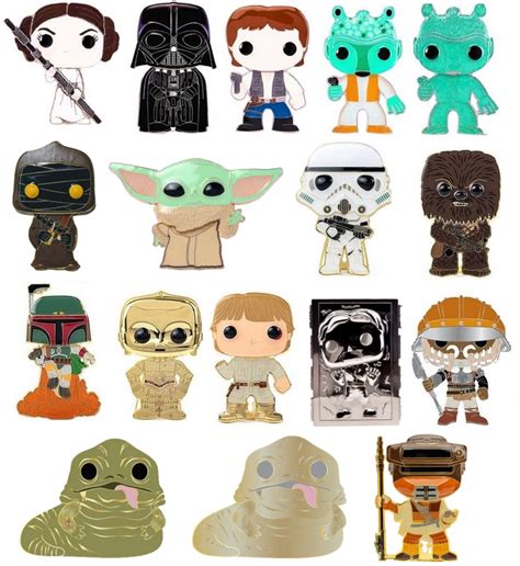 Star Wars Pin Collecting Funko Pin Checklist The Official Craig W