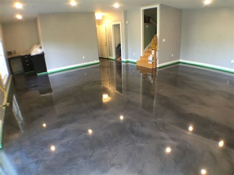 Painted floors are a hot item in home décor right now. Wonderful Basement Floor Paint : Home Design Ideas - Ideas ...