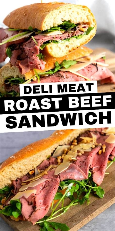 Deli Roast Beef Sandwich OhClary