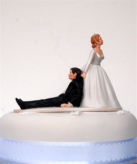 dreamwedding uk cake toppers bride and groom sitting standing wedding decoration present