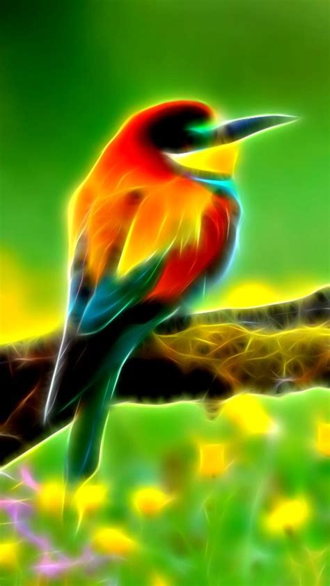 17 Best Images About Fractal Art Birds On Pinterest Hummingbirds
