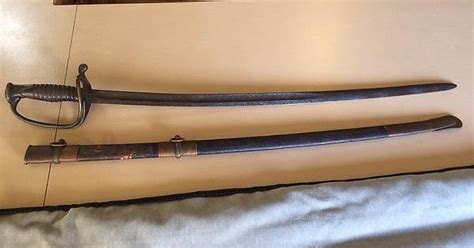 Confederate Foot Officers Sword Manufactured Circa 1861 62 By Wj