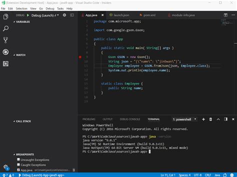 For example, java has eclipse ide, which helps you create a game project and get started on coding. Java Debug in Visual Studio Code