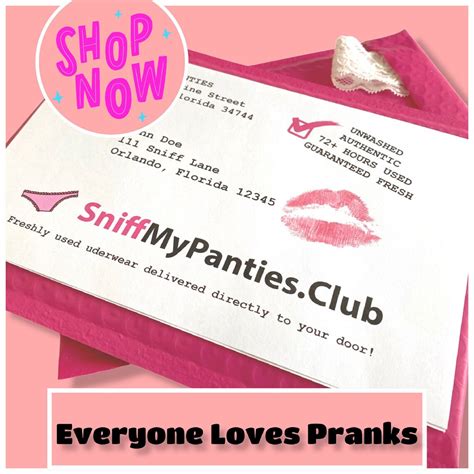 Used Panties Prank Sniffmypantiesclub Etsy