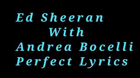 outro g/b c dsus4 d  g  i don't deserve this, you look perfect tonight |. Ed Sheeran - Perfect Symphony Lyrics with Andrea Bocelli ...