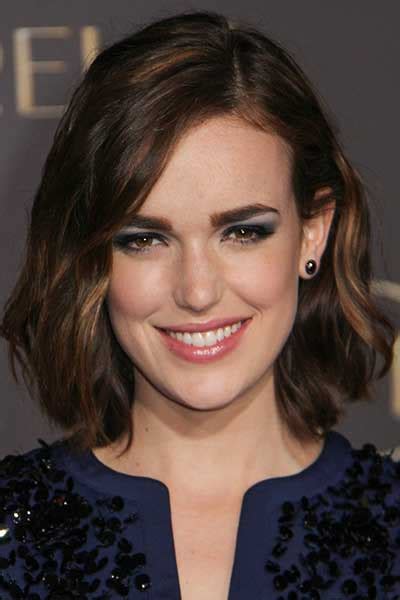 Wavy dark brown hair with blue highlights. Rediscover the Beauty of Brunette