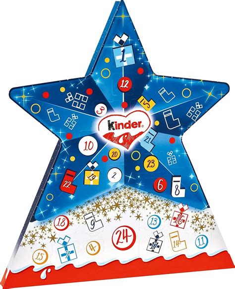 Calendario De Adviento Kinder Bueno Estrella 2023