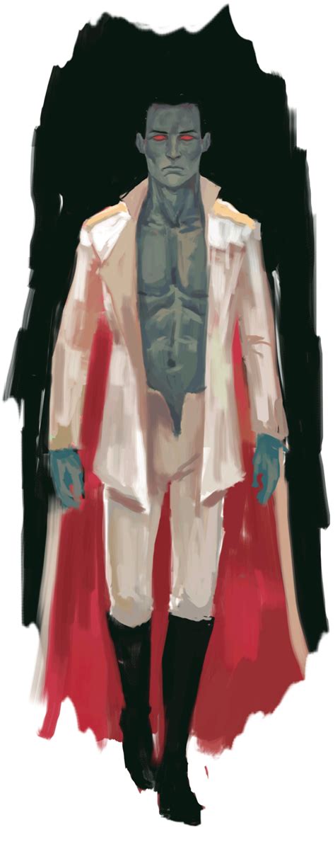 Someone Asked For A Nude Bare Chested Thrawn A W Tumbex