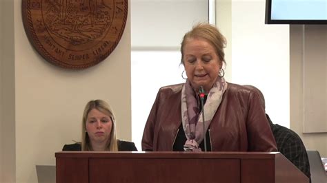 First Lady Cathy Justice Speaks To State Board Of Education Youtube