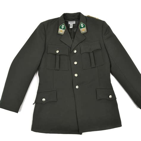 Genuine Austrian Army Uniform Formal Jacket Grey Military Issue
