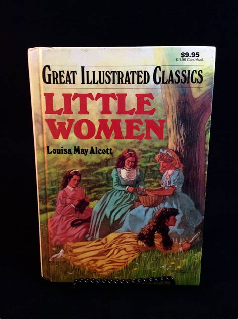 Little Women Great Illustrated Classics 1989 Vintage Hardback Book