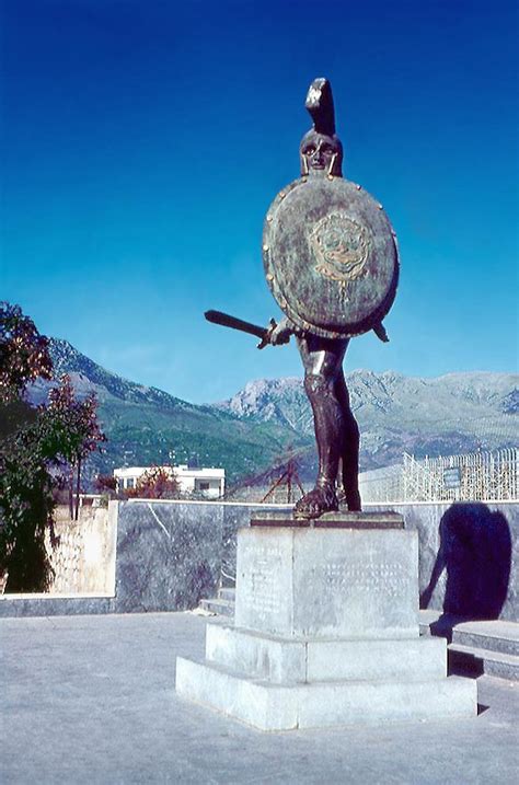 197510 Sparta Monument Of The King Leonidas Photo From Sparti In