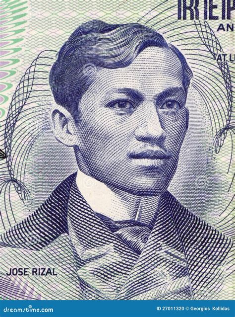 Jose Rizal Editorial Image Image Of Macro Banknote 27011320