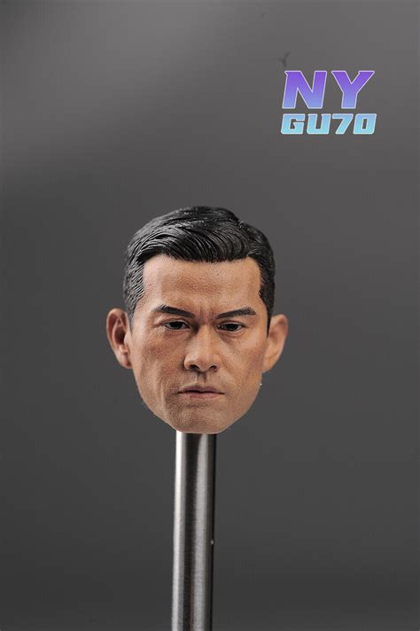 16 Asian Actor Raylui Head Sculpt Star Carved For 12 Male Action Figure Ebay