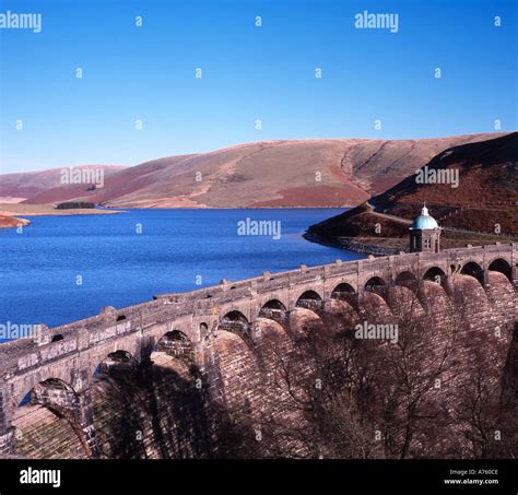 Elan Valley Powys Wales Uk Craig Goch Reservoir Dam Stock Photo Alamy