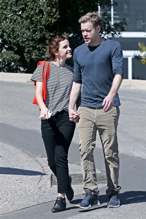 Emma Watson And Chord Overstreet Spotted All Smiles While Holding Hands On A Romantic Walk In
