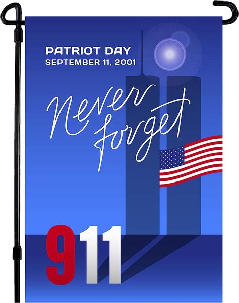 Home4ever 911 Anniversary Flag 125 X 18 Inch Never