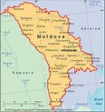 Moldova Map