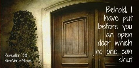 God Will Open Doors No Man Can Shut But There Will Be Adversaries