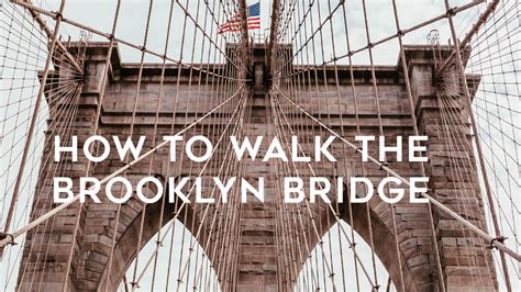 How To Walk Across The Brooklyn Bridge Nyc Guide The Travel Women