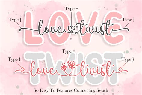 Love Twist Duo Font Free Download Freefontdl