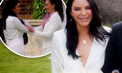 Preview Of Mafs First Ever Lesbian Wedding Sees Tash Herz Walk Down The Aisle With Amanda