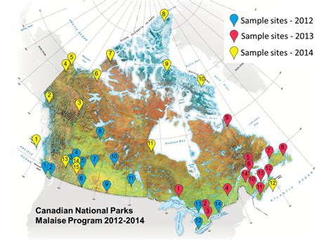 30 Map Of Canada National Parks Maps Database Source
