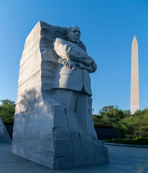 Washington Dc Photograph Martin Luther King Memorial Statue Etsy