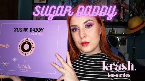 Probando ColecciÓn Sugar Daddy De Krash Cosmetics Youtube