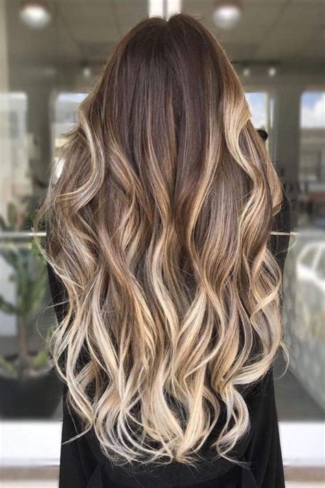 Long brown hair with blonde. These Dark Blonde Color Ideas Are Low-Maintenance Goals ...