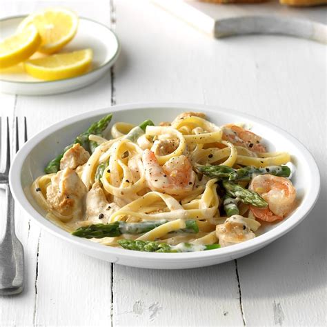 Chicken And Shrimp With Lemon Cream Sauce Recipe Lemon Cream Sauces