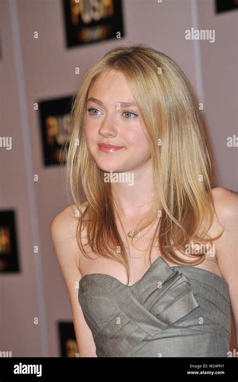 los angeles ca january 29 2009 dakota fanning at the los angeles premiere of her new movie