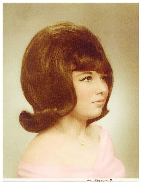 The large poof with the hair all. Hair Was Big And Bigger In The 1960s