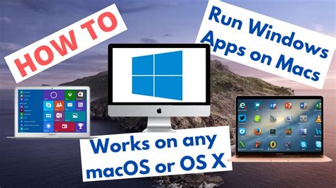 Run Windows Applications On Any Mac Install Windows On Mac Youtube