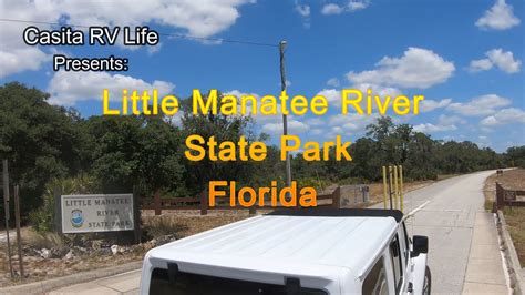 Little Manatee River State Park Fl Youtube
